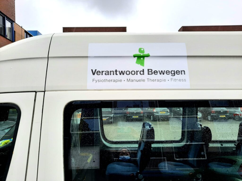 Verantwoord Bewegen Nieuwe sponsor Wijkbus